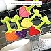 Baby Teething Toys, Infant BPA-Free Soft Silicone Teether Toys Set Chew Toy Freezer Safe with Two Piece Bandana Drool Bibs for Kids & Toddlers by Fayoo (Pack of 7)