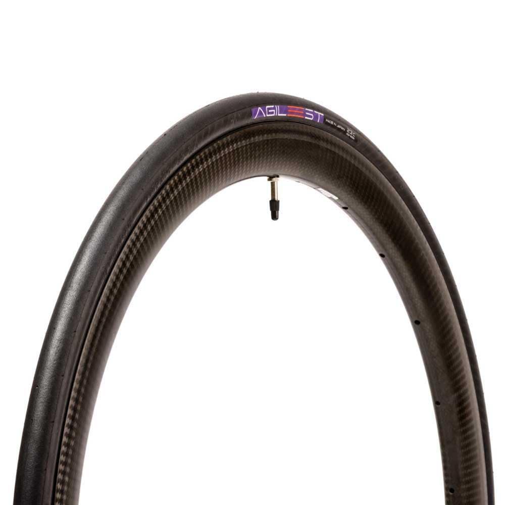 Panaracer Agilest Folding Road Tyre: Black/Amber 700x25c