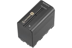 Sony NPF970 L Series Camcorder Battery for The DCRVX2100, HDRFX1, HDRFX7, HD1000U & HVRZ1U
