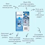 Epson 27 Cyan Ink Cartridge Standard Capacity DuraBrite Ultra Alarm Clock view 2