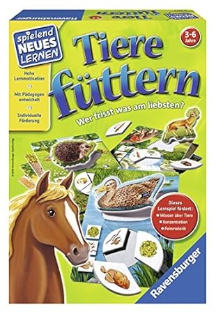 Tiere füttern: Wer frisst was am liebsten?