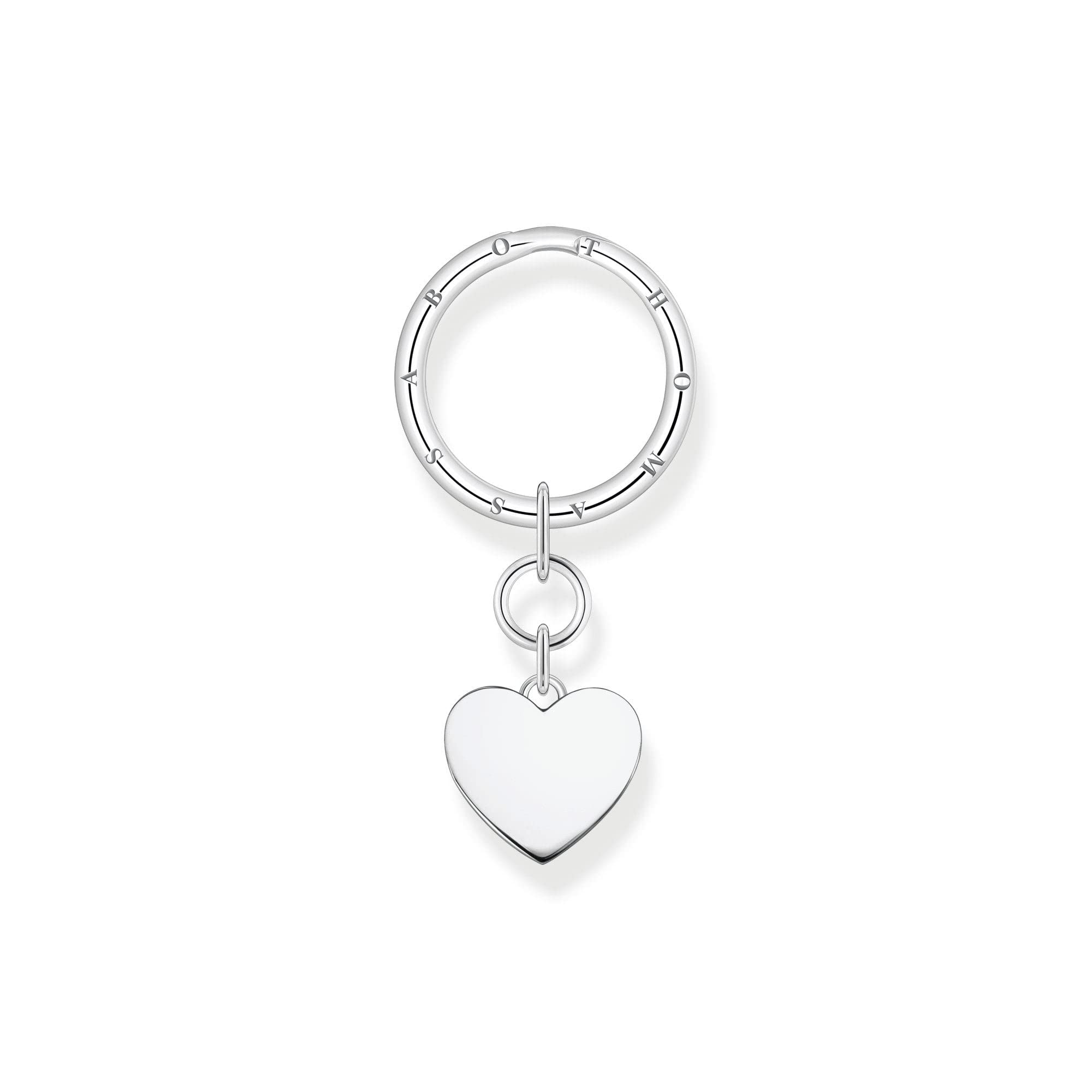 Thomas Sabo , Women’s Sterling Silver Not a gem Key Chain, Silver, One Size - KR14-637-21
