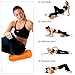 INTEY Foam Roller Muscle Roller Back Massage Roller 2 in 1 Yoga Roller for Body Deep Tissue Therapy