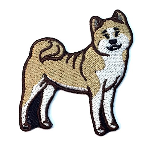 Akita Iron on Patch