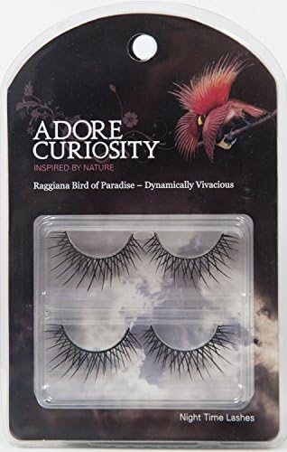 Raggiana Bird of Paradise; high quality, professional, dramatic night time eyelashes, 2 pairs, inspired by nature's beauty