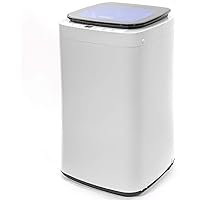 Barton Full-Automatic Washing Machine Compact 7.7lbs Laundry Washer Spin with Drain Pump 9 Programs Selections w/LED…