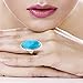 Sterling Silver 925 Genuine Turquoise Ring (9)