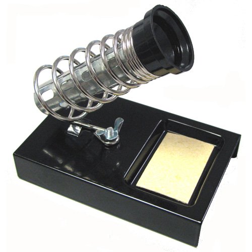 MIYAKO USA Soldering Iron Holder - Pencil Style Solder Stand with Sponge for Tip Cleaning (HH-2)