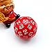 Bescon Fifty-Sided Die, 50 Sided Cube, 50 Sides Dice, 50-Sided D50 30mm Large Gaming Dice - 5 Assorted Opaque Color with Numbers