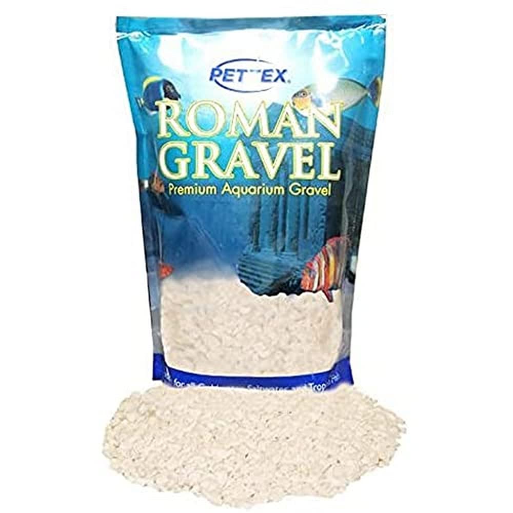 Pettex Roman Gravel Aquatic Roman Gravel, 2 Kg, Natural Alpine White