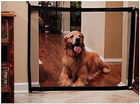 Magic Gate Portable Folding Safe Guard Install Anywhere (Pet safety Enclosure Dog Cat)