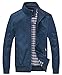 Chouyatou Men's Active Lightweight Softshell Zipper Bomber Jacket