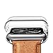 Sfmn Apple Watch 1 Case 2- Pack iwatch 1 42mm Case Ultra-Slim Cystal Clear Full Coverage All-Around PC Hard Cover Case for Apple Watch Series 1 42MM (Clear+Gray)(2Pack-42MM)