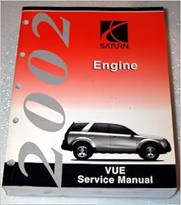 Wiring Diagram PDF: 2002 Saturn Vue Engine Diagram