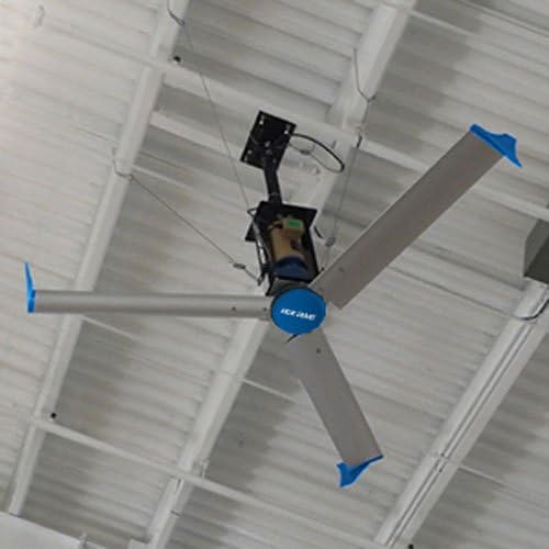 Blue Giant Falcon III HVLS Fan, 10 Ft. Dia, 1 HP, 230V, 1PH, w/Mounting Equipment