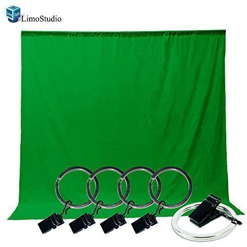 LimoStudio 6x9ft green backdrop screen