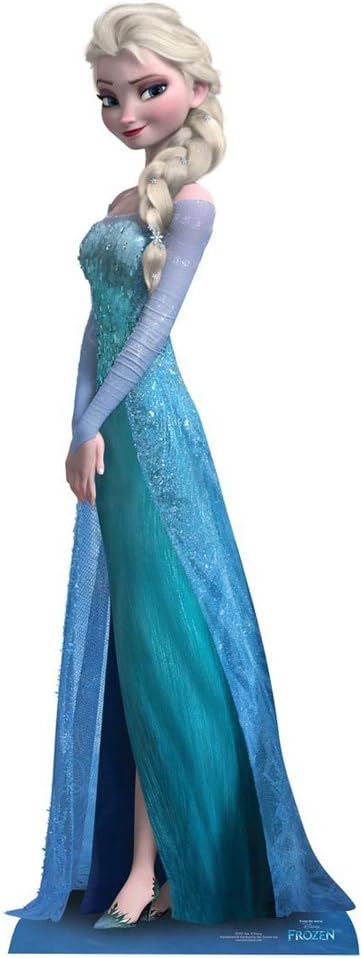 life size anna and elsa