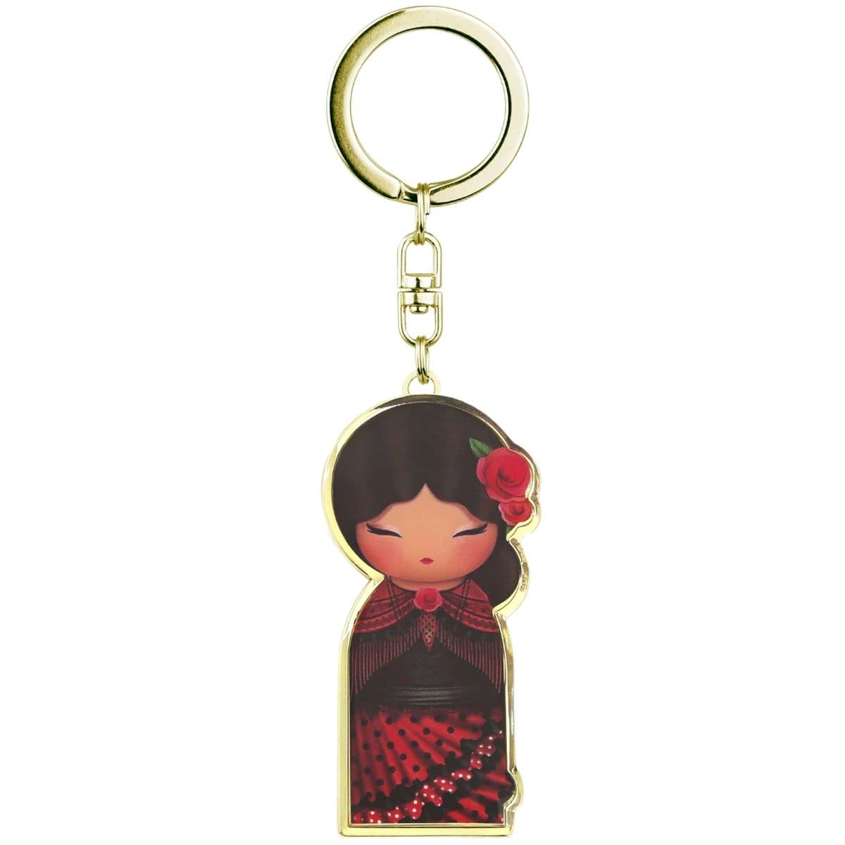 One Family Calynda Doll Key Ring Spain Beauty