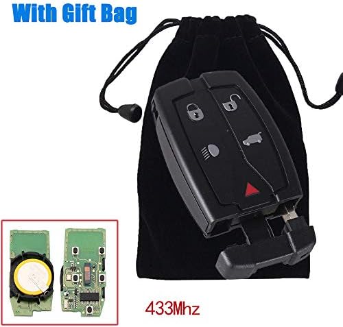Dudely Remote Car Key Shell Case for Land Rover LR2 2008-2011 (3)