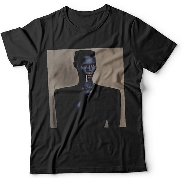 Mens Womens Tshirt Grace Jones Shirts for Men Women Cool Neck Mon