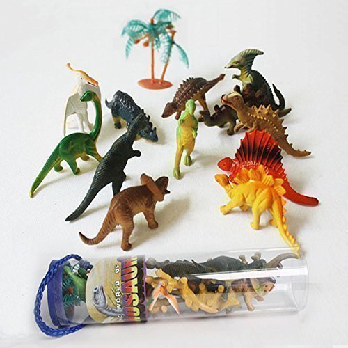 Toys Dinosaur Assortment Dinosaur Figures Toy Storage Drum By