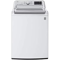 LG WT7800CW 5.5 Cu. Ft. White Smart Top Load TurboWash3D Washer