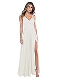 Lindo Noiva Ivory Satin Bridesmaid Dresses for