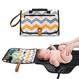 Portable Baby Diaper Changing Pad Station by Cocoon Kids - Travel Diaper Organizer Bag to Make Mom's Errands Easier - Detachable Cushioned Mat Ideal for Trips or as Nursery Changing Table Pad at Home