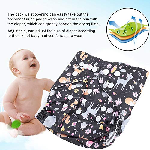 Reusable Baby Diaper Cloth, Diaper Potty Training Pants Washable Baby