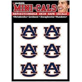 NCAA Auburn Tigers Face Tattoos, Team Colors, One Size
