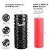 Foam Roller, Sportneer Foam Rollers with 2 Screw-in Cover Lids, Trigger Point Roller Stick for Deep Tissue Muscle Massage, with Manual & Carry Bag