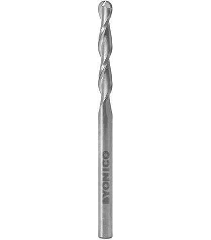 thumbnail image 2 of Amana Tool 46475 Solid Carbide Double Flute Down-Cut Ball 2 of 14