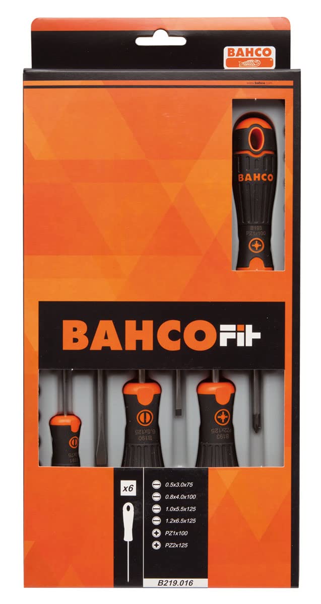 BAHCOFIT Screwdriver Set, 6 Piece