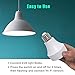 WiFi Light Bulb Socket E26, Smart Led Bulb Adapter Wireless Lamp Holder Works with Alexa and Google Assistant, No Hub Required, App Control from Anywhere by Cotify