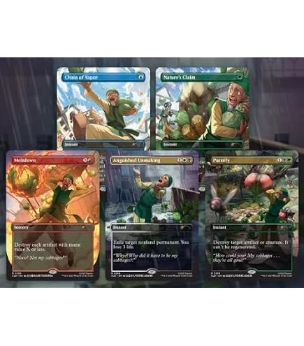 Magic the Gathering Secret Lair x Avatar: The Last Airbender - One