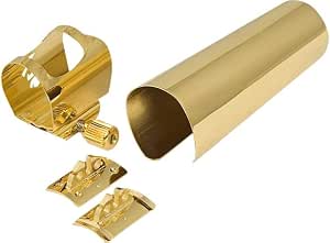 Ligature Vandoren Optimum Pour Saxophone Ténor - Métal, Modèle LC080P - Améliore Le Son