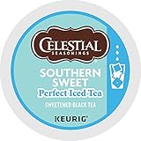 Keurig, Celestial Seasonings, Southern Sweet Perfect Iced Tea, K-Cup packs, 30 Count (Packaging may vary)