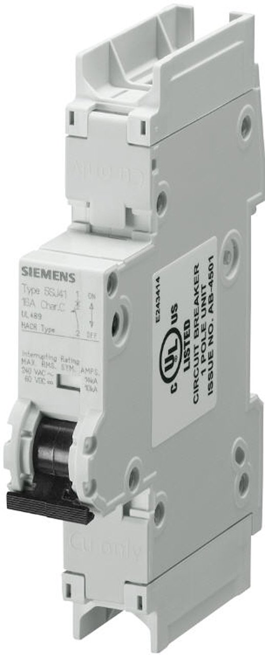 60 VDC UL 489 Rated Siemens 5SJ41208HG41 Miniature Circuit Breaker 240