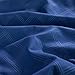 Bedsure Duvet Cover Set with Zipper Closure-Navy Diamond Pattern, Full/Queen (86