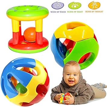 Vibgyor Vibes Kids Shake and Grab Ball, Educational and Developmental Toys with