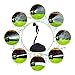 MpingT Hose Magic Expandable Flexible Stronger Deluxe Garden Water Hose Garden Hose Flexible Expandable Hose Pipe Brass Fittings Magic Hose with 8 Function Spray Nozzle Black (100FT, Black)