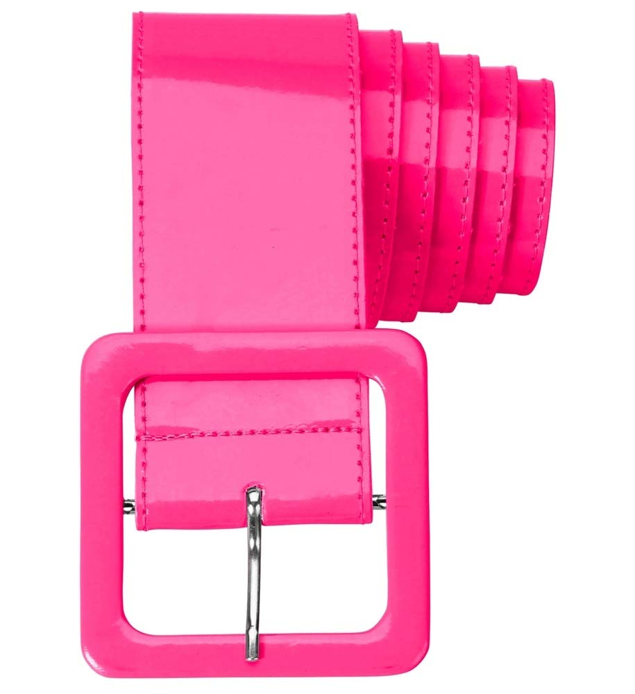 W WIDMANN MILANO Party Fashion - Adult Vinyl Belt Disco Fever Accessory Theme Party
