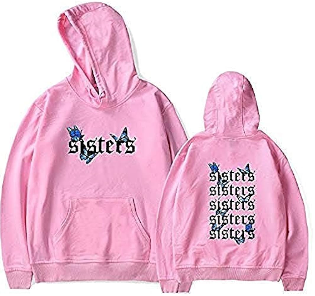 james charles pink sisters hoodie