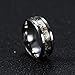 Vintage Retro Elephant Biker Band Rings Stainless Steel Glow in The Dark Fashion Charm jewelry SUNSCSC (13)