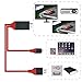 HDMI Cable,ChYu 6.5ft MHL to HDMI Adapter Cable Plug and Play No need Wifi 1080P HDTV Adapter for IPhone 5 5S 6 6S Plus 7 Plus iPad Pro (Updated Version)