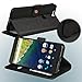 Abacus24-7 Flip Stand Wallet Case for Google Nexus 6P - Black