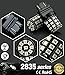 JDM ASTAR AX-2835 Chipsets 3056 3156 3157 4157 LED Bulbs for Turn Signal,Amber Yellow (Only work for standard socket, not for ck socket)