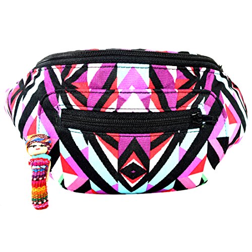 UPC 659436901599, Santa Playa Acid Party Fanny Pack, Stylish Party Boho Chic Handmade with Hidden Pocket by (Kaleidoscope)