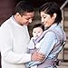 LÍLLÉbaby Complete Embossed Luxe Six-Position 360° Ergonomic Baby and Child Carrier, Pewter Grey