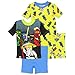 LEGO Ninjago Boy's 4 Piece Cotton Pajamas Set (8, Multi)